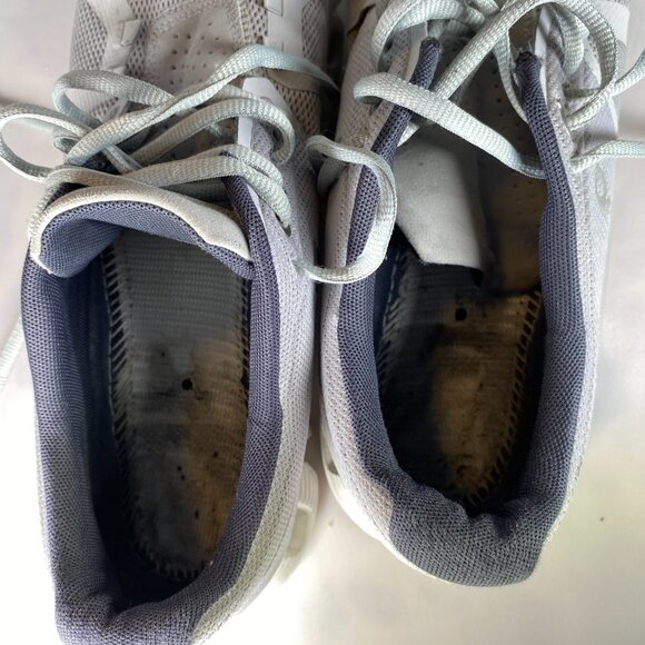 On Men's Cloud 5 Sneakers, Glacier/White 9.5 - Picture 4 of 4